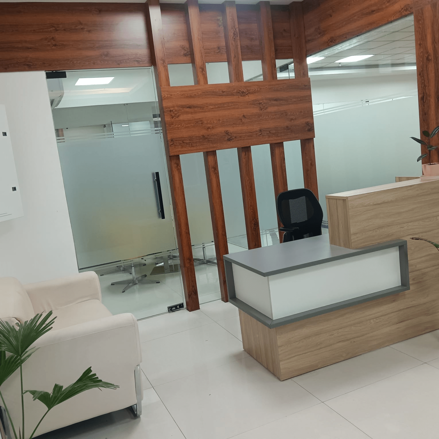 Premium Reception Area